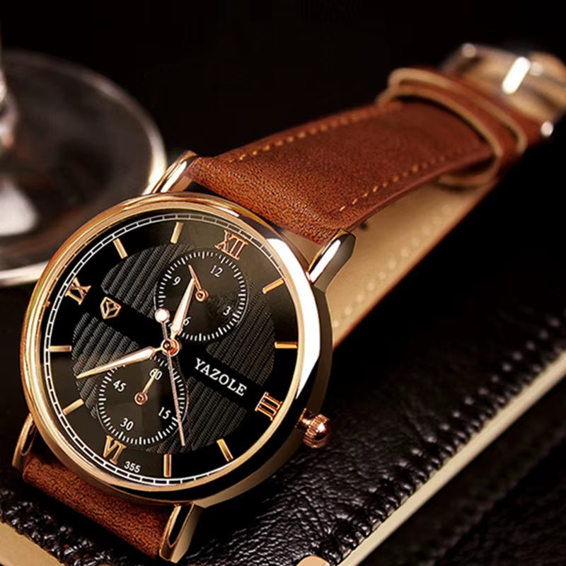 Top Brand  Luxury Watch Fashion Leather Men'S Watch Men Watch Luminous Sport Watches Clock Relojes Hombre 2019 Relogio