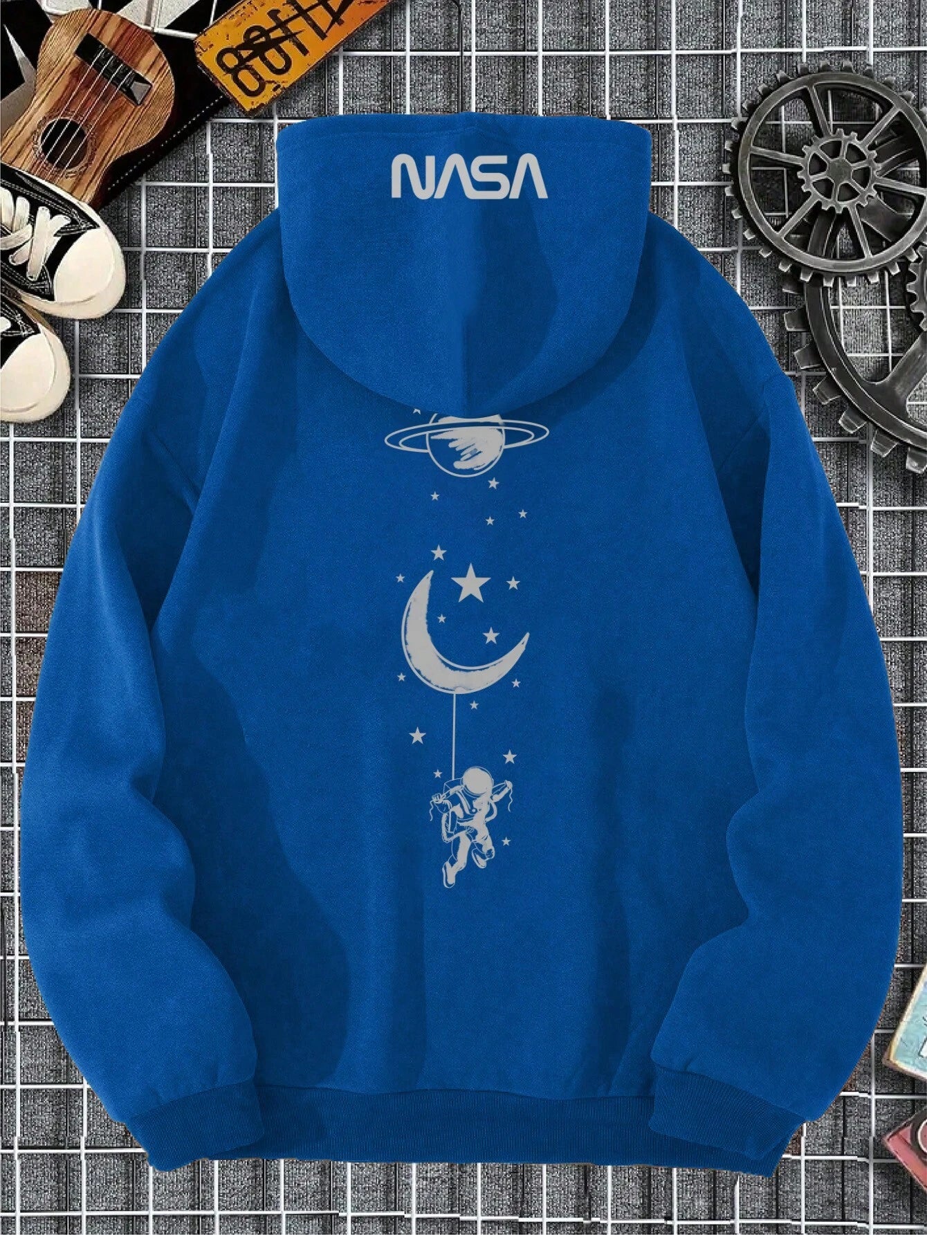 Elevate Your Style with the Manfinity Homme Ultra Loose Fit Galaxy Printed Hoodie