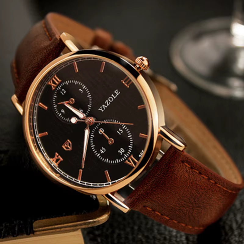 Top Brand  Luxury Watch Fashion Leather Men'S Watch Men Watch Luminous Sport Watches Clock Relojes Hombre 2019 Relogio