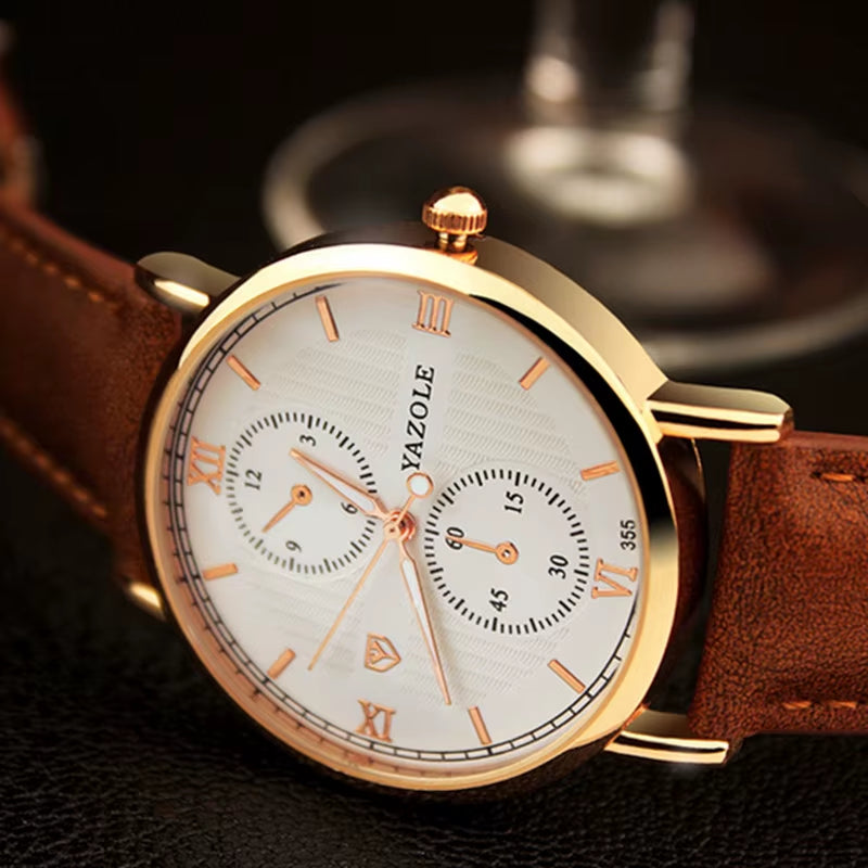 Top Brand  Luxury Watch Fashion Leather Men'S Watch Men Watch Luminous Sport Watches Clock Relojes Hombre 2019 Relogio