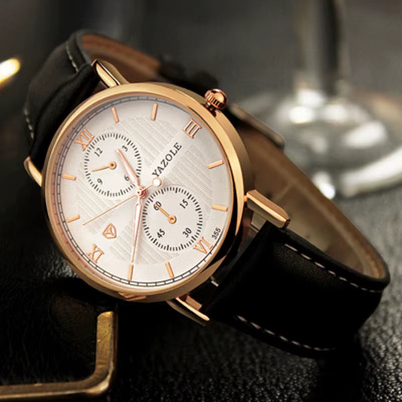 Top Brand  Luxury Watch Fashion Leather Men'S Watch Men Watch Luminous Sport Watches Clock Relojes Hombre 2019 Relogio